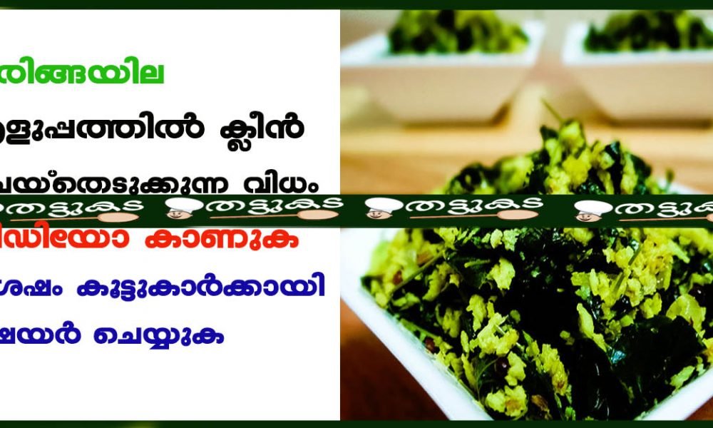മുരിങ്ങയില എളുപ്പത്തിൽ ക്ലീൻ ചെയ്തെടുക്കുന്ന വിധം വീഡിയോ കാണുക ..ശേഷം കൂട്ടുകാര്ക്കായി ഷെയര് ചെയ്യുക