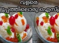 ആർക്കും ഉണ്ടാക്കാവുന്ന ഒരു സിമ്പിള് ഐസ്ക്രീം