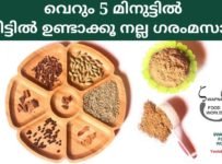 5 മിനുട്ടിൽ ഫ്രഷ് ആയ ഗരം മസാല വീട്ടിൽ ഉണ്ടാക്കൂ