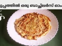 വളരെ എളുപ്പത്തിൽ നല്ല സ്വാദോടെ ഒരു ബാച്ച്ലേർസ് ഓംലറ്റ്