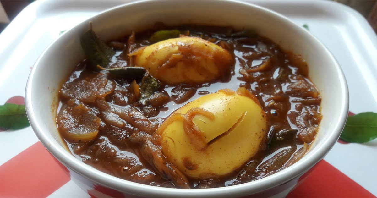 നാടൻ ഹോട്ടൽ മുട്ട കറി