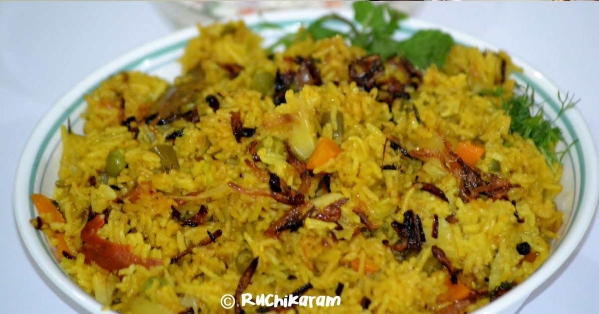 വെജിറ്റബിൾ ബിരിയാണി