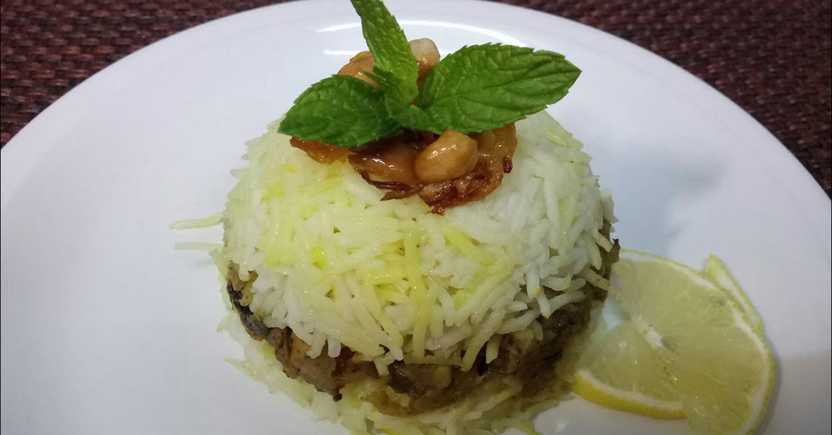 ചിരട്ട ബിരിയാണി