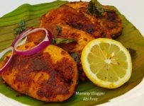 തട്ടുകട സ്റ്റൈൽ- അരപ്പോടുകൂടിയ മീൻ പൊരിച്ചത്