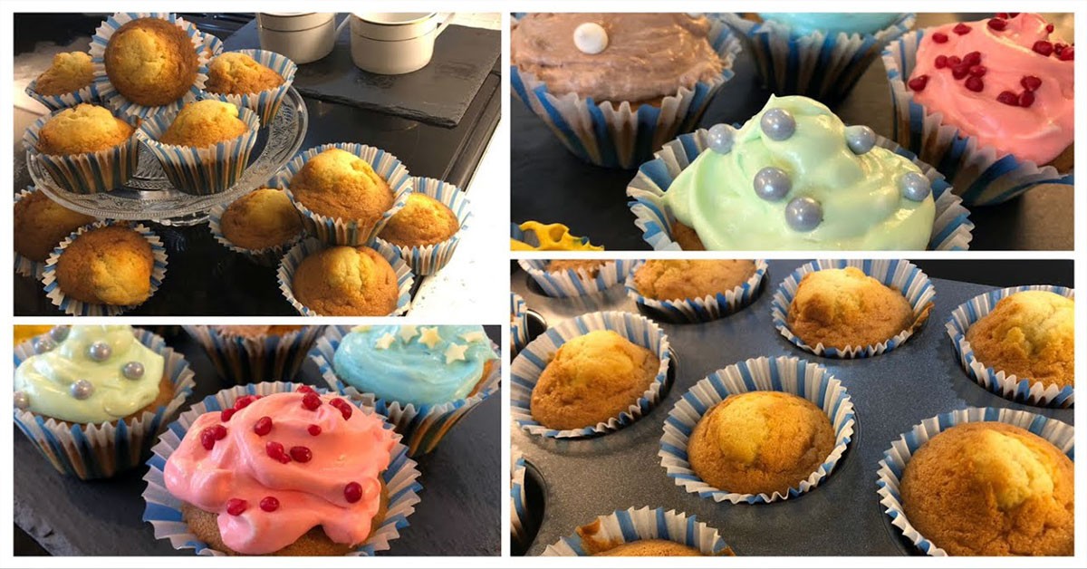 വാനില കപ്പ്കേക്ക്