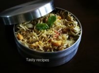വെറും പത്തുമിനിറ്റിൽ ലഞ്ച് ബോക്സിലേക്ക് ഒരു കടല ബിരിയാണി