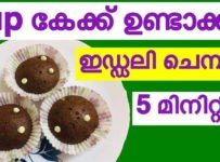 Cup cake ഉണ്ടാക്കാം ഇഡ്ലി ചെമ്പിൽ വെറും 10 മിനിറ്റിൽ