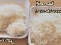 desiccated coconut