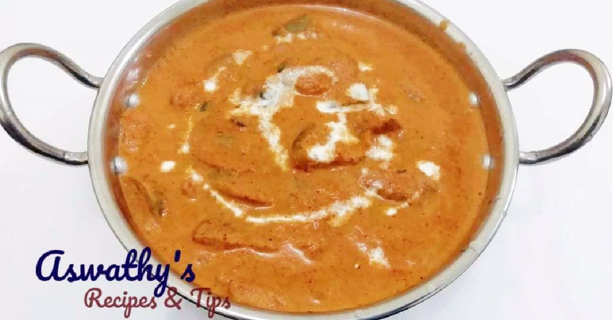 Mushroom Butter Masala