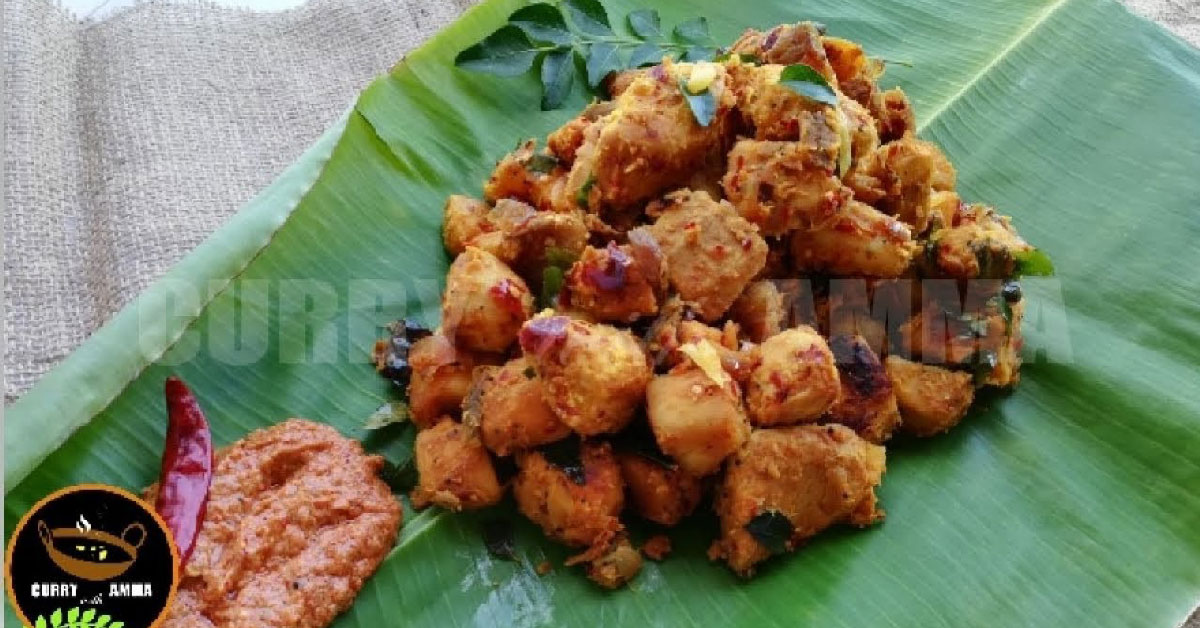 കൂട്ടുകിഴങ്ങു മുളകിട്ടതും, മുളക് ചമ്മന്തിയും