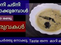 ഇനി ചട്നി ഉണ്ടാക്കുമ്പോൾ ഈ രണ്ടു ചേരുവകൾ കൂടി ചേർത്തു നോക്കു. Taste തന്ന മാറി മറിയും