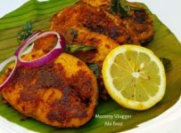 തട്ടുകട സ്റ്റൈൽ- അരപ്പോടുകൂടിയ മീൻ പൊരിച്ചത്