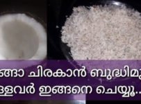 തേങ്ങാ ചിരകാൻ മടി ഉള്ളവർ ഈ രണ്ട് രീതി ചെയ്തു നോക്കു
