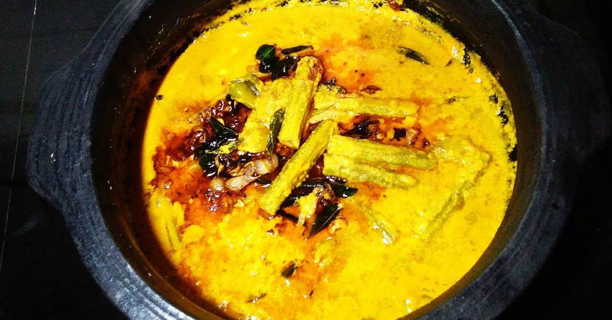 ഉണക്കചെമ്മീനും മാങ്ങയും മുരിങ്ങക്കായും കൊണ്ട് തനിനാടന്‍ കറി