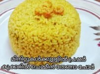 ചെമ്മീൻ തേങ്ങാ ചോർ ഉണ്ടാക്കി നോക്കൂ.