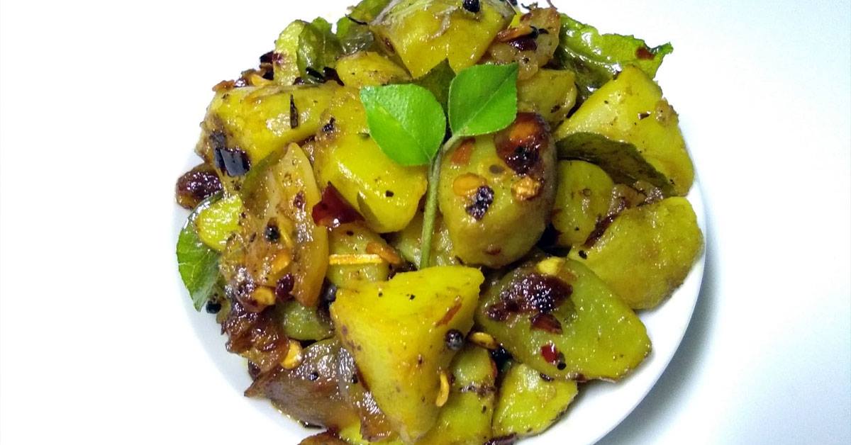 കൂര്‍ക്ക മെഴുക്കുപുരട്ടി