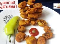 എളുപ്പത്തിൽ ഒരു പുതിയ രൂപത്തിൽ ടേസ്റ്റിയായ മുളകുബജ്ജി