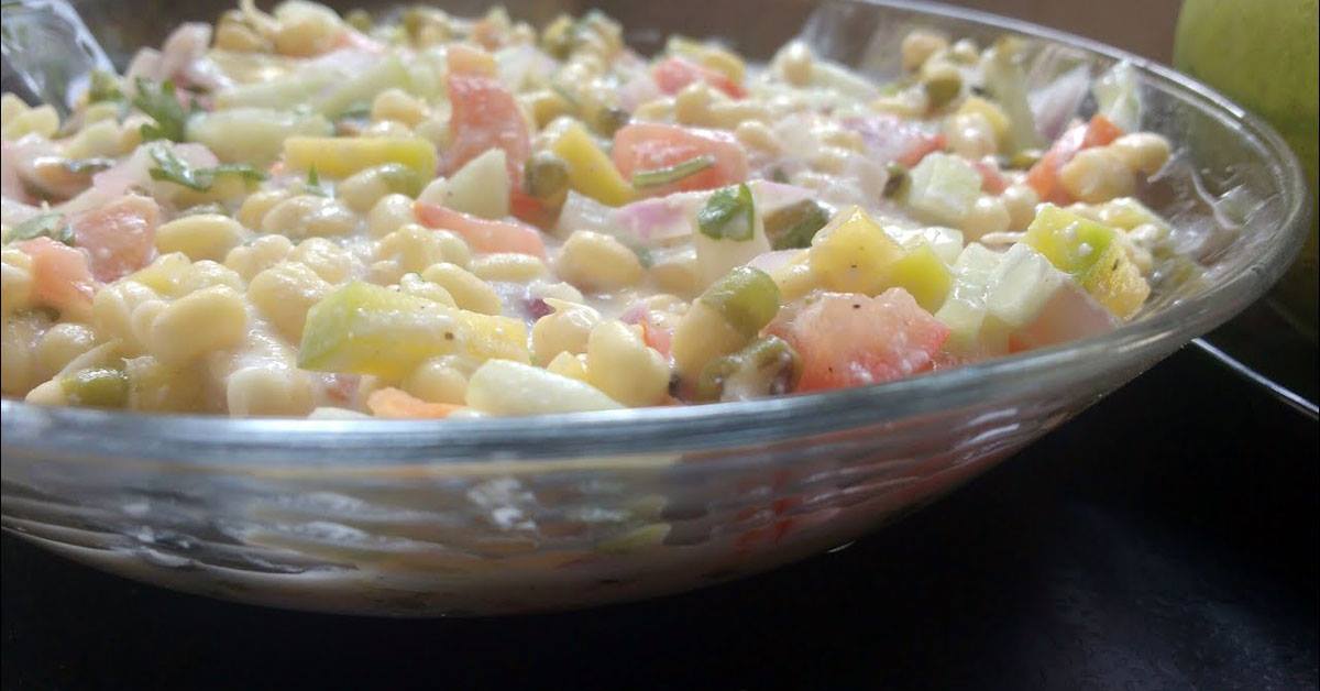 മുളപ്പിച്ച പയർ സാലഡ്