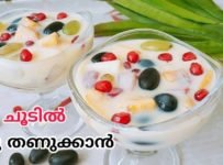 ഈ ചൂടിൽ ഒന്നു തണുക്കാൻ ഒരു കിടിലൻ റെസിപ്പി