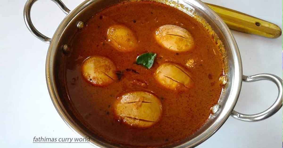 നാടൻ മുട്ട കറി