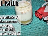 ഹോർലിക്സ് ചേർക്കാത്ത ഈസി അവിൽ മിൽക്ക് ഷേക്ക്.