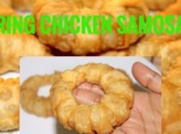 ചിക്കൻ റിംഗ് സമോസ /ഈസി ആയി ചിക്കൻ റിങ്ങ് സമോസ ഉണ്ടാക്കി എടുക്കാം