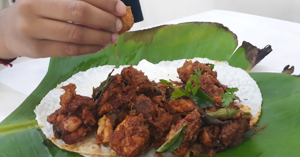 ചിക്കനും🐔🐔 ചെറിയഉള്ളിയും ചട്ടിയിലിട്ടു പെരട്ടി എടുത്തത്