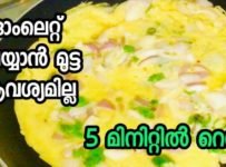 ഇനി ഓംലറ്റ് ഉണ്ടാക്കാൻ മുട്ട ആവശ്യമില്ല