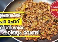 ചോറ് കഴിക്കാൻ വേറെ ഒരു കറിയും വേണ്ടാ