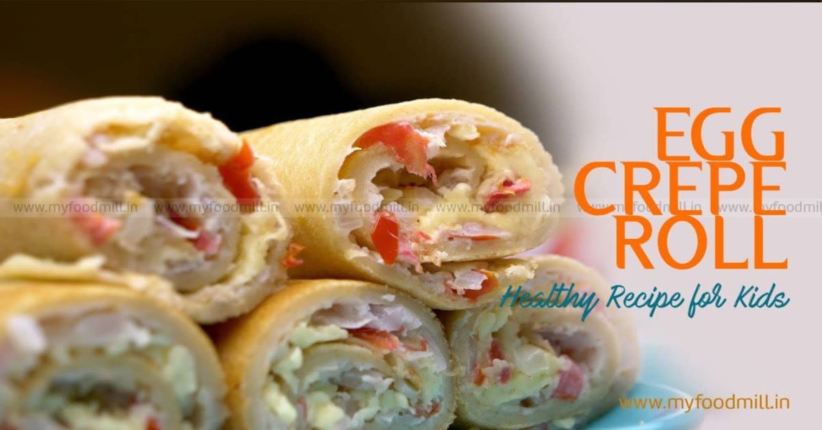 എഗ് crepe റോൾ