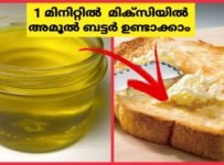 1 മിനിറ്റിൽ മിക്സിയിൽ അമൂൽ ബട്ടർ ഉണ്ടാക്കാം