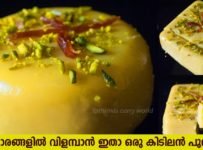 ചൈനാഗ്രാസ്സോ ജലാറ്റിൻ ഒന്നും തന്നെ ചേർക്കാതെ ആർക്കും ഉണ്ടാക്കിയെടുക്കാം ഈ കിടിലൻ പുഡ്ഡിംഗ്. കുറച്ച് ചേരുവകൾ കൊണ്ട് നല്ല രുചിയുള്ള പുഡ്ഡിംഗ് റെസിപ്പി പരിചയപ്പെടാം റെസിപ്പി വീഡിയോ 👇