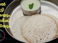 തട്ടിൽ കുട്ടി ദോശയും ഗാർലിക് ചട്ണിയും