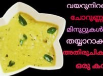 ചോറിന് കൂടെ കഴിക്കാൻ തയ്യാറാക്കാം, അതിരു ചിയിൽ ഒരു കിടിലൻ കറി… വയറുനിറയെ ചോറുണ്ണാൻ ഈ ഒരു കറി മാത്രം മതി….