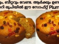 ഓവനും,ബീറ്ററും ഒന്നും വേണ്ട.ആർക്കും ഉണ്ടാക്കാം ഈ Easy Plum Cake