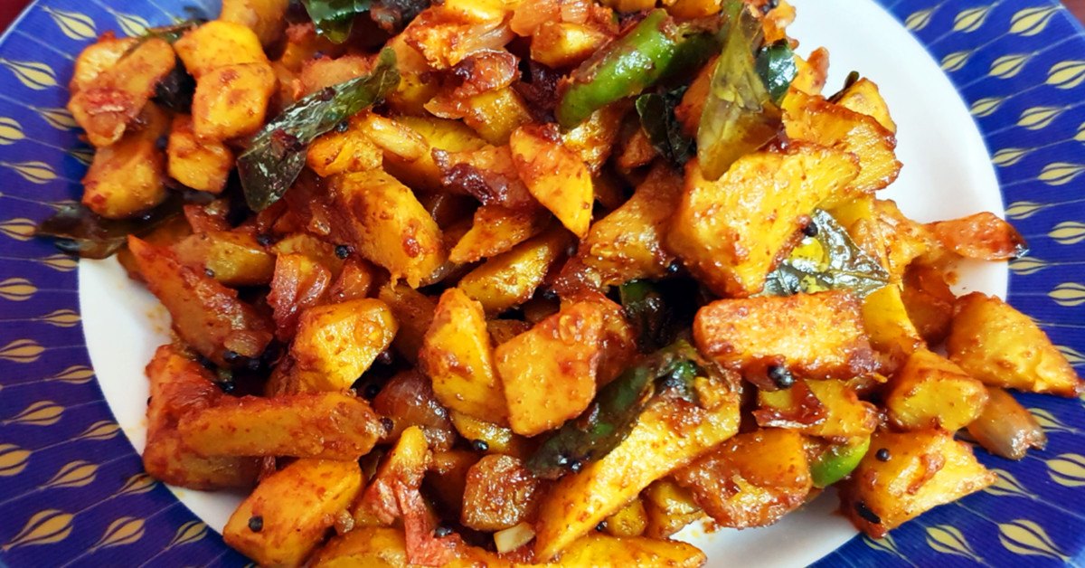 കൂർക്ക മെഴുക്കു പുരട്ടി