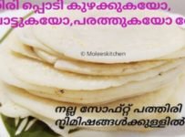 ഇനി നൈസ് പത്തിരി നൈസായി തയാറാക്കാം പത്തിരിപ്പൊടി കുഴക്കുകയോ വാട്ടുകയോ വേണ്ട Watch 2 minute video