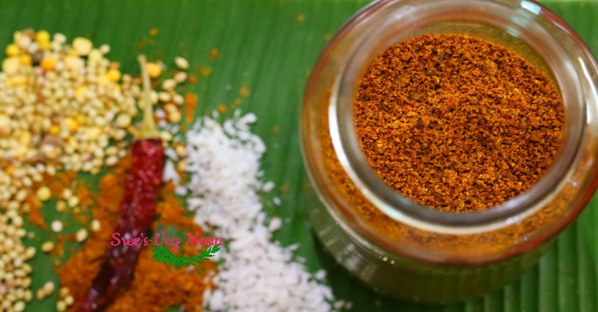 സാമ്പാറിനുള്ള കൂട്ട്