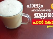 പാലും പാൽപ്പൊടിയും ഇല്ലാതെ പാൽ കോഫി ഉണ്ടാക്കാം