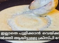 അരി ഇല്ലാതെ പുളിക്കാൻ  വെയ്ക്കാതെ അരച്ചിട്ടു ഉടനെ തന്നെ ചുട്ടെടുക്കാവുന്ന ഹെൽത്തി ആയിട്ടുള്ളു ക്രിസ്‌പി  ദോശ..