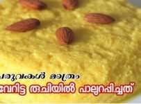 3 ചേരുവകള്‍ മാത്രം വേറിട്ട രുചിയില്‍ പാലുറപ്പിച്ചത്