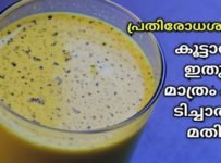 കുട്ടികൾക്കും മുതിർന്നവർക്കും പ്രതിരോധശക്തി കൂട്ടാൻ ഇതു മാത്രം കുടിച്ചാൽ മതി..