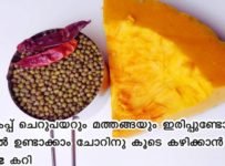 ഒരു കപ്പ് ചെറുപയറും മത്തങ്ങയും ഇരിപ്പുണ്ടോ എങ്കിൽ ഉണ്ടാക്കാം ചോറിനു കൂടെ കഴിക്കാൻ ഒരു simple കറി