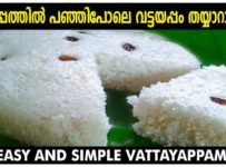 എളുപ്പത്തിൽ പഞ്ഞി പോലൊരു സോഫ്റ്റ് വട്ടയപ്പം തയ്യാറാക്കാം