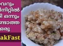 എന്നും ഒരേ Breakfast ഉണ്ടാക്കി മടുത്തോ, എങ്കിൽ ഈ Healthy ആയിട്ടുള്ള കടി ഉണ്ടാക്കിക്കോ