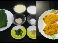 ചീര ഇല ബജി ഹെൽത്തിയാണ്..രുചികരവും  ( Spinach Bhaji)