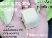 എളുപ്പത്തിൽ പാൽക്കട്ട ഉണ്ടാക്കാം
