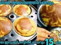 മിക്സിയിൽ ഒന്ന് കറക്കി ഇഡലി തട്ടിൽ 15 മിനിറ്റുകൊണ്ട് അടിപൊളി Marble Cake