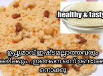 ഉപ്പുമാവ് ഇങ്ങനെയൊന്ന് നിങ്ങളും  ഉണ്ടാക്കി നോക്കൂ
