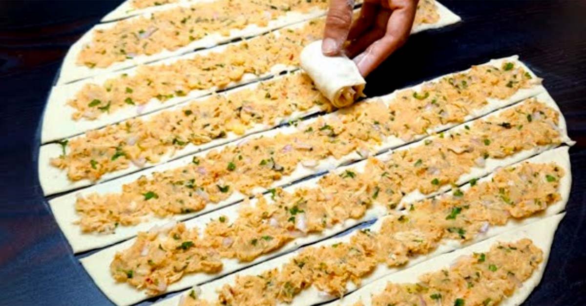 ചിക്കൻ സമൂസ റോൾ